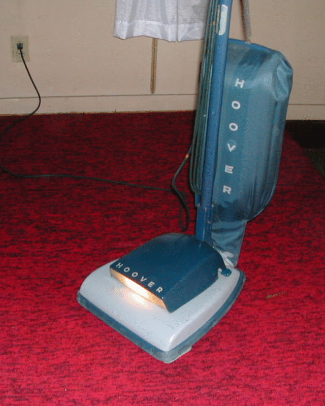 Old hoover vacuum